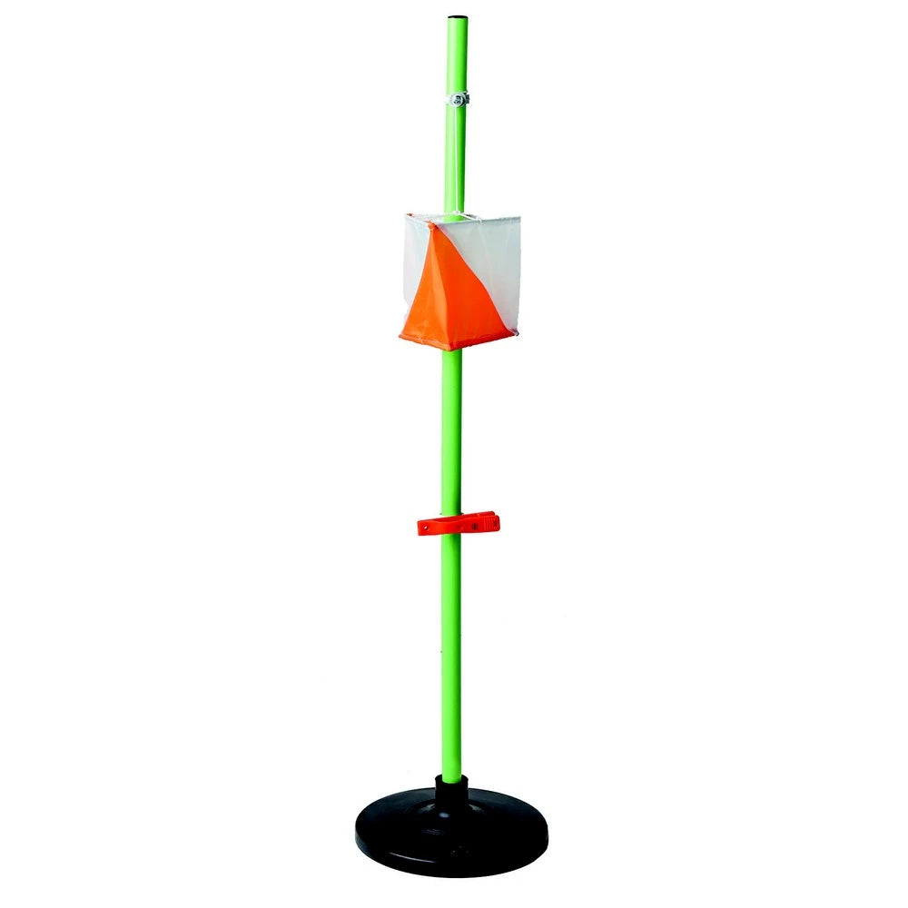 Piquet d' orientation - supports balise et pince -avec socle