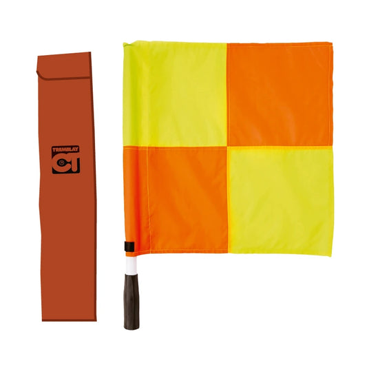 Drapeau de touche bicolore