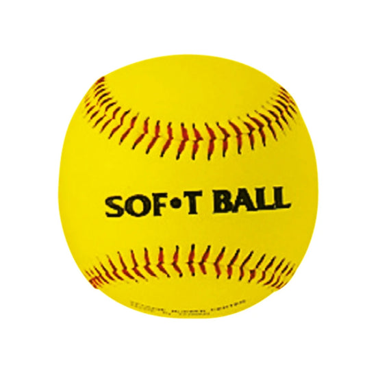 Balle baseball - avec coeur mousse - 12"