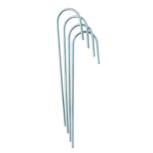 Accessoire filet - lot de 4 piquets en métal