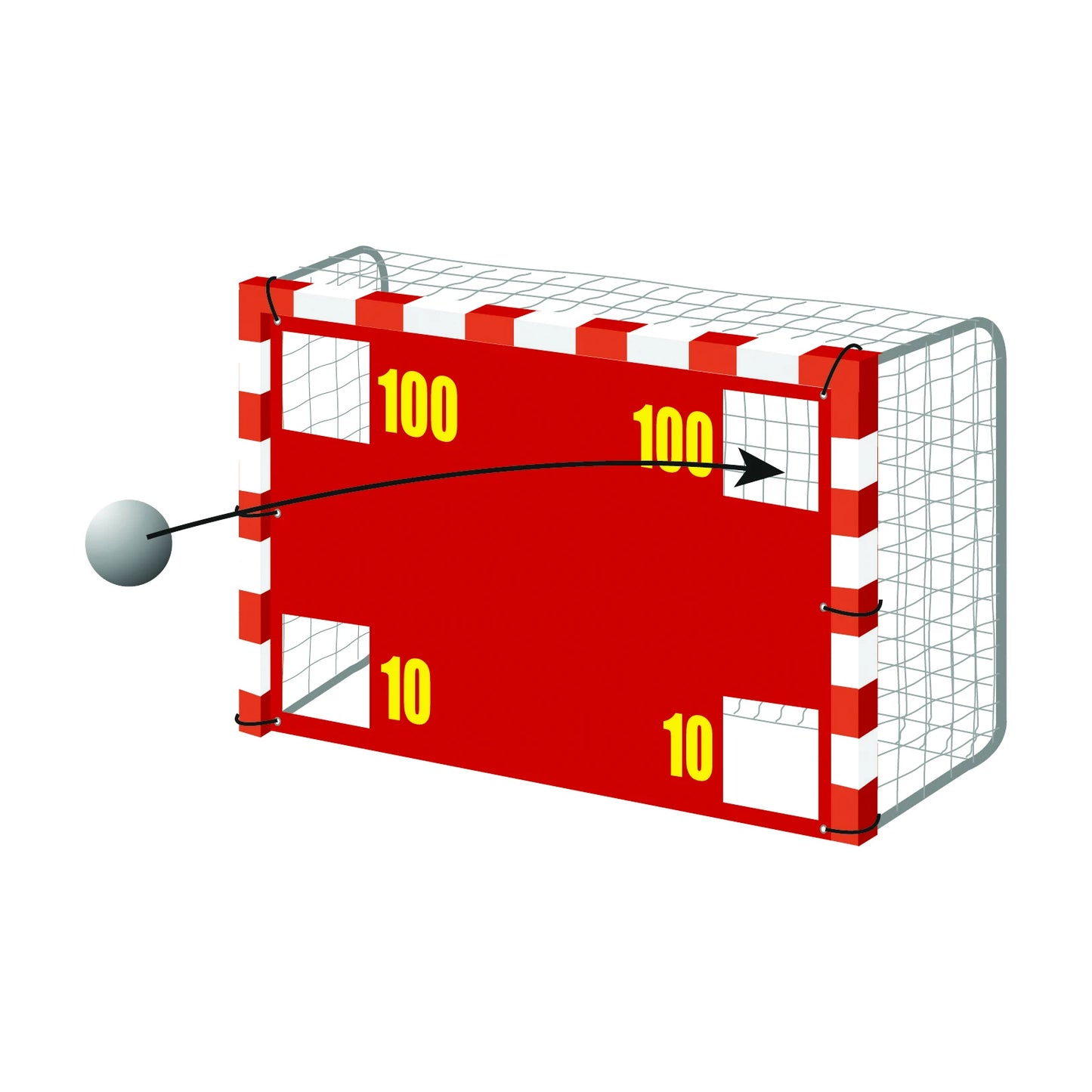 Cible handball- 3 m x 2 m