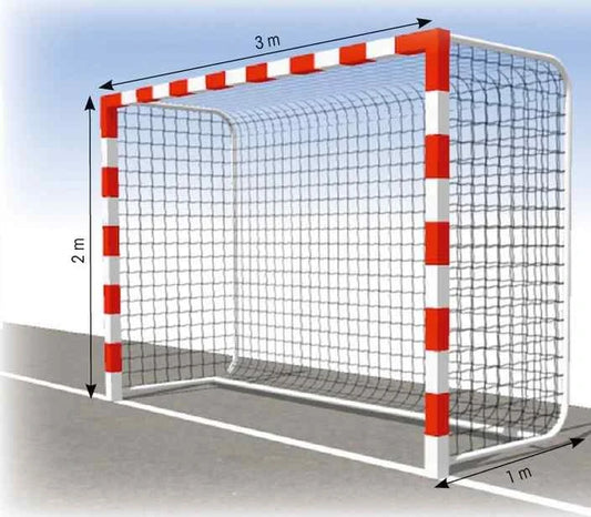 Filet handball 3 mm - maille 100 - sans noeud