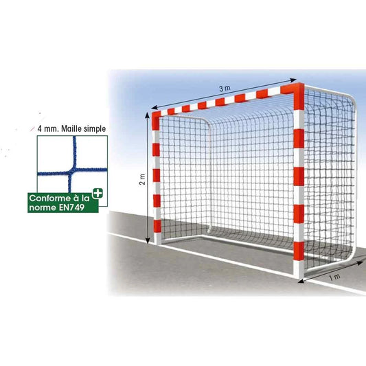 Filet handball - Maille 100 mm - 4 mm