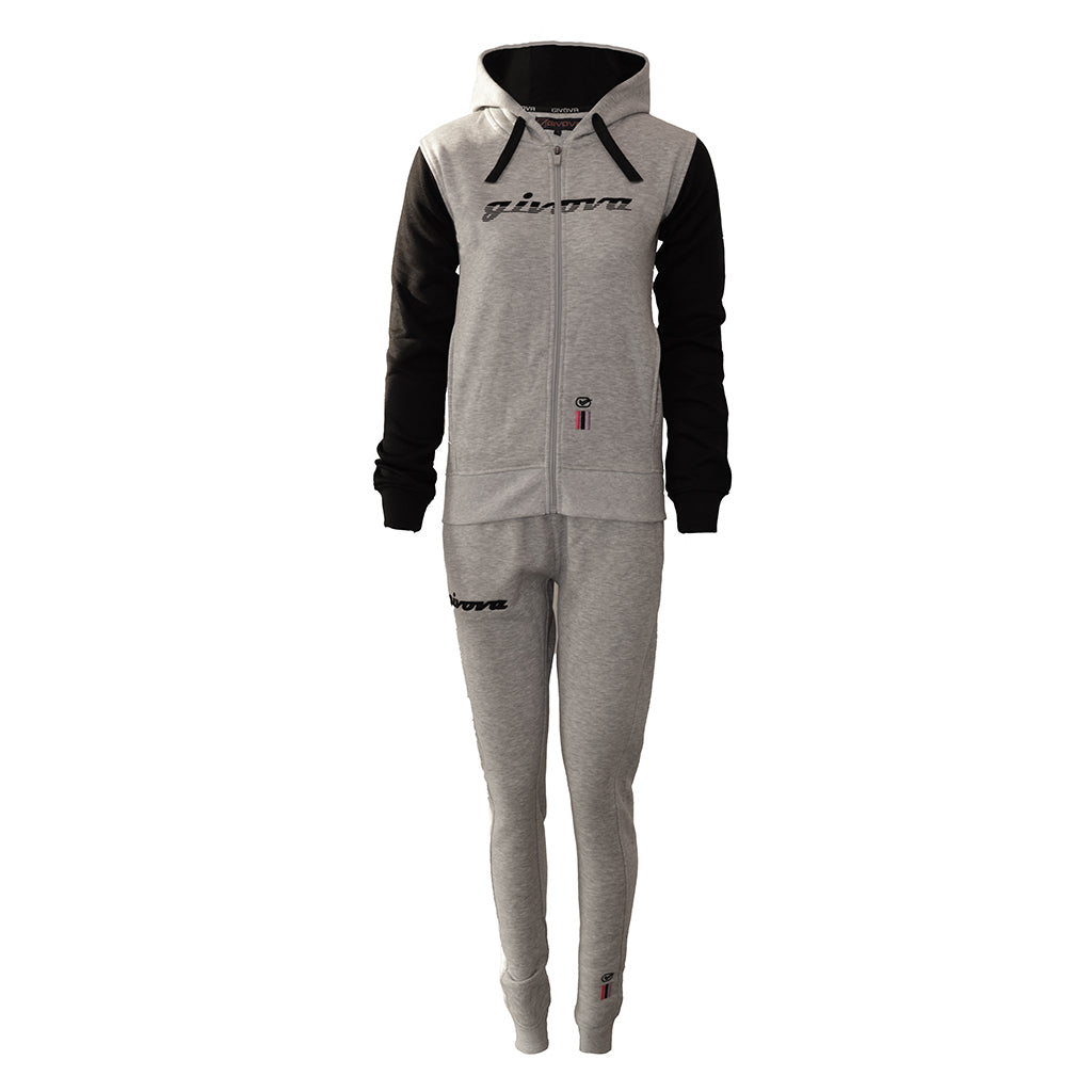 TUTA DONNA 103 CON CAPP. in FELPA